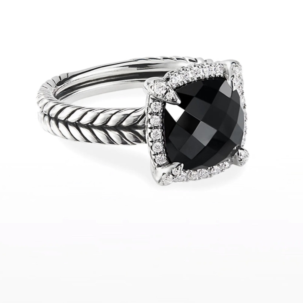 David yurman chatelaine ring - onyx